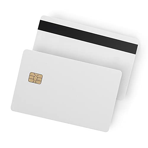Amazon.com: 100 pack - SLE4442 Chip Cards with Hi-Co Magnetic